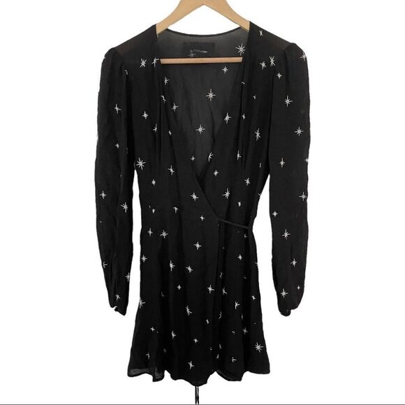 Reformation Mini Wrap Dress - Picture 2 of 9